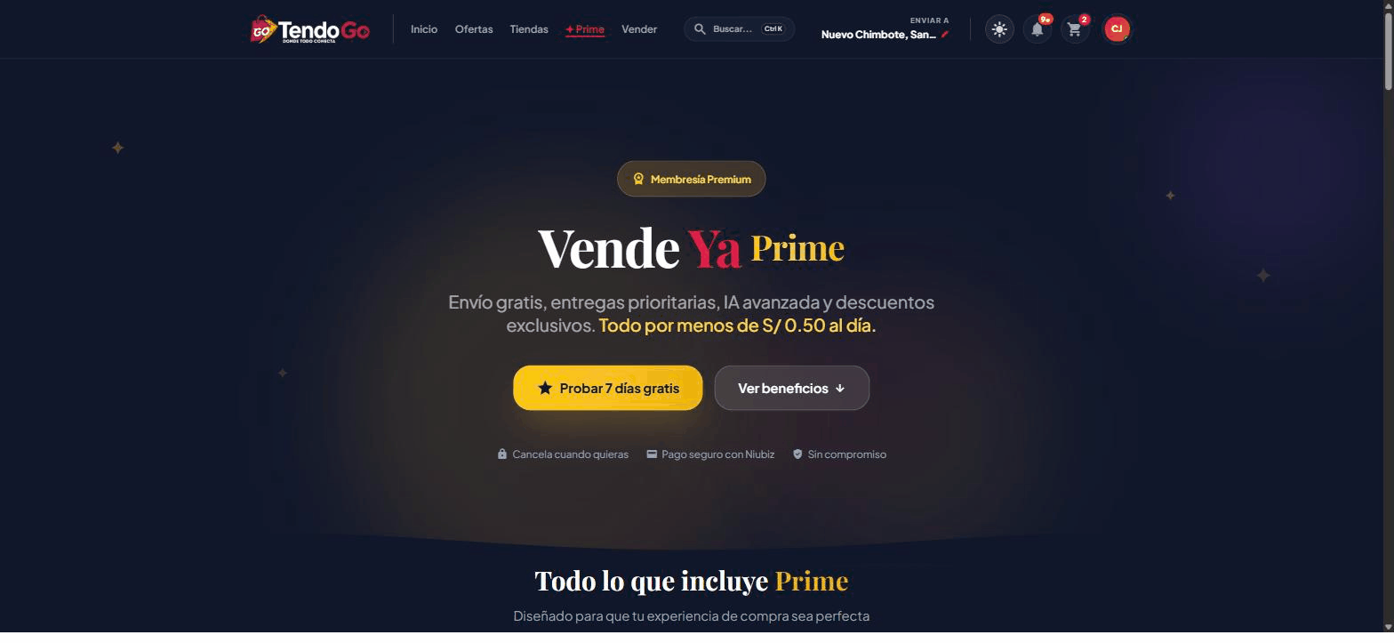 Página Prime